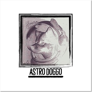 Astro Doggo Posters and Art